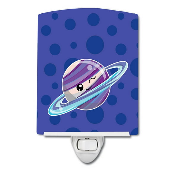 Planets Saturn Ceramic Night Light