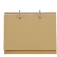 thumbnail image 4 of Spiral Blank Desk Calendar Pad Thick Kraft Paper Planner Loose Leaf Refillable DIY Photo Album Unlined Doodle Diary Efficient Desktop Scheduler Memo Pad Appointment Book Organizer Business Planner, 4 of 7