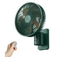 thumbnail image 1 of Ventilador de pared LEMOISTAR de 20 cm con mando a distancia, color verde y naranja, 1 of 7