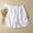 White, variant on WQJNWEQ Leggings for Women Pull on Denim Capris Wide Leg Casual Summer Elastic High Waist Linen Pant Pockets Shorts Hal Shorts Pants