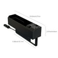 thumbnail image 2 of COM1950s Type C Charger, Usb C Cable, Car Seat Slit Storage Box with Cable Car Charger Multifunctional Storage Box Double Usb Storage Box Fast Charging Qc3.0 Type C, Usb C Charger, Usb C Charger Cable, 2 of 8