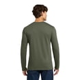 thumbnail image 4 of Gildan Adult’s Softstyle Cotton Long Sleeve T-Shirt – 64400, Military Green Bulk 3 Pack, S, 4 of 5
