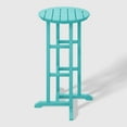 thumbnail image 3 of WestinTrends Outdoor 42" Height HDPE Outdoo Bistro Bar Table,Turquoise, 3 of 7