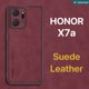 thumbnail image 2 of Funda Cuero Gamuza Para HONOR X7a Case Toque Cómodo Anti-huella digital Botones a prueba de golpes Presione fácilmente Proteger la cámara Proteger la pantalla Anti-caída Borde de TPU suave Gao Jiahui unisex, 2 of 2
