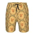 thumbnail image 3 of Pofeuu Cartoon Squirrel Prin Men's Swim Trunks Quick Dry Bathing Suit Swimming Board Shorts Mesh Lining Beach Swimwear-XX-Large, 3 of 6