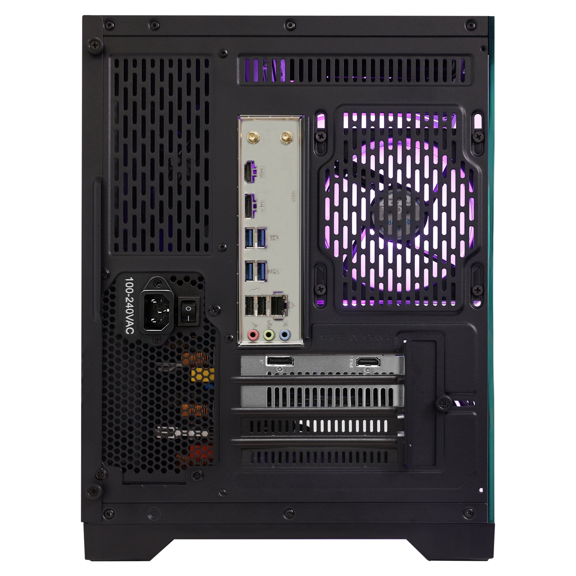 Hoengager King Gaming PC Desktop- AMD Ryzen 5 5500, Radeon RX 6500 XT 4GB, 16GB DDR4 ,1TB PCIe SSD ,ARGB Software ,Windows 11 Prebuilt Gaming PC