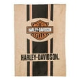 thumbnail image 2 of Harley-Davidson Bar & Shield Burlap Garden Flag, 2 of 2