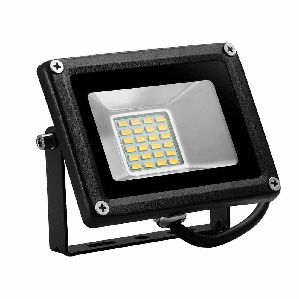 2X 10W Motion Sensor LED Flood Light Ultra-thin Warm White Security Fixtures 