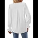 thumbnail image 4 of Blusas de Larga para Mujer 2025, Elegantes, Informales, con Cuello en V, Tipo Túnica, Blusa Holgada de para el Trabajo. XXL, 4 of 5
