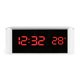 thumbnail image 1 of Reloj electrónico LED para el hogar reloj con espejo termómetro para el hogar alarma con cable USB, 1 of 8