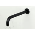 thumbnail image 3 of Kingston Brass KB6330AXTO Restoration Single-Handle Pressure Balanced Tub Faucet in Matte Black, 3 of 7