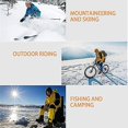 thumbnail image 4 of Neck Warmer Men Women Neck Gaiter, Winter Neck Scarf Cut Neck Warmer Men Wind Skiing Elastic Thick Soft Mesh Lining Fleece Neck Warmer Breathable Moto, 4 of 5