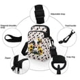 thumbnail image 5 of HELLHERO Cow Pattern Double Layer Sling Bag for Women, Casual Travel, 5 of 7