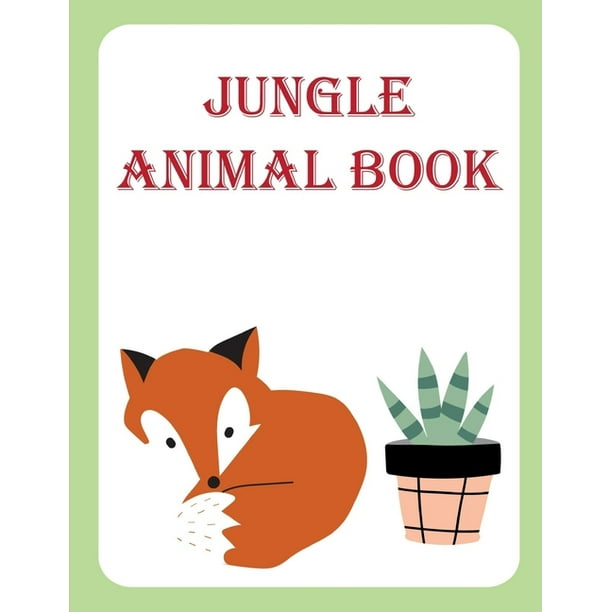 Animals Jokes: jungle animal book: Super Cute Kawaii Animals Coloring Pages  (Paperback) 