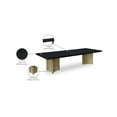 thumbnail image 2 of Meridian Furniture Immerse Black Dining Table, 2 of 13