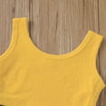 thumbnail image 5 of IROINNID Toddler Sleeveless Vest Baby Girls Solid Tank Tops T-Shirts Undershirts Cotton Summer 6-7Y, 5 of 6