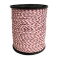 thumbnail image 2 of Cuerda de cerca eléctrica, cuerda de polietileno, cable de alimentación reutilizable mejorado de baja resistencia, policuerda para granjas de ganado y shamjiam Cuerda de cerca eléctrica, 2 of 8