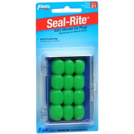 Flents Kid's Silicone Ear Plugs #265 6 Pairs (Pack of 3)