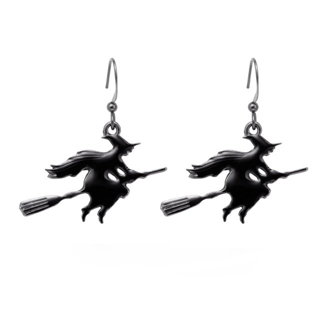 Maojin Decoración de Halloween Decoraciones de Halloween Moda Fiesta de Halloween Pendientes divertidos Pendientes pequeños con gancho para la oreja aterradores(Buy 2 Get 1 Free)