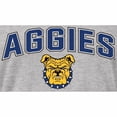 thumbnail image 2 of Women's Ash North Carolina A&T Aggies Proud Mascot Long Sleeve T-Shirt, 2 of 2