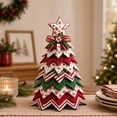 thumbnail image 5 of DIY Quilted Christmas Tree Kit Complete Sewing Set with Pattern Instructions, Beginner Friendly Fabric Craft for Adults Teens,D, 5 of 5