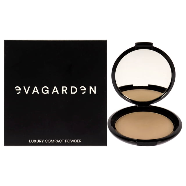 Polvos compactos de lujo - 884 Soft Pink de Evagarden para mujeres - 0,35 oz