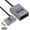 C right, variant on Coaxial 8K 2.1 Version Miniature to A Female HDTV Cable Adapter Cord Thin 2.5mm Video & Sound Transmission