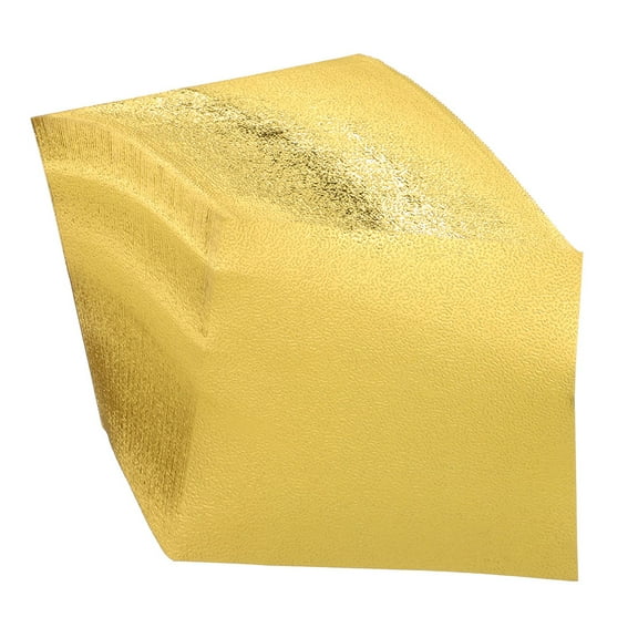 100 Sheets Square Origami Paper Double Sided Stars Strips Color Shiny Child Golden