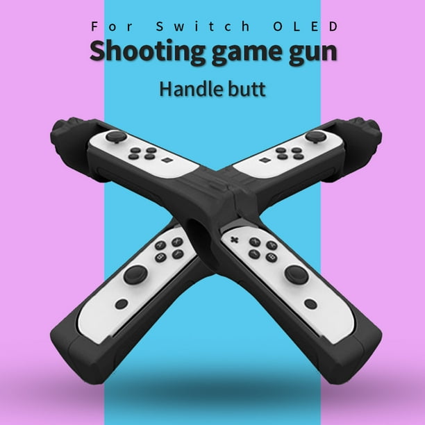 Kuymtek Game Gun Controller Handle Hand Grips Case Fit para Nintendo Switch / Switch OLED