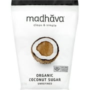 Madhava Organic Unrefined Coconut Sugar, 3 lbs Bag