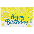 thumbnail image 2 of Lemon Themed Happy Birthday Banner Background Backdrop Decorations for Birthday Party Photography Props Celebrations Event Decor Party Supplies, 2 of 7