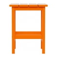 thumbnail image 5 of Polytrends  Laguna Hdpe All Weather Outdoor Patio Square Side Table Orange, 5 of 7