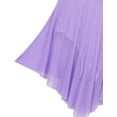 thumbnail image 6 of SinleeyKids Girls Lyrical Ballet Dance Dress Shiny Sequins Gymnastics Ice Skating Leotard Costume Lavender 8, 6 of 7