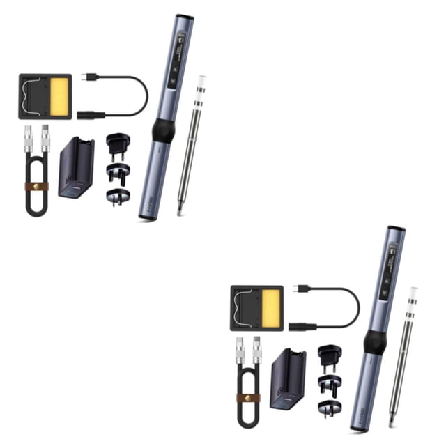 Riwesomey Soldador eléctrico eficiente de metal para soldadura de soldador portátil de soldadura rápida Type4 NO4