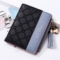 thumbnail image 1 of Fashion Women Wallets Female PU Leather Wallet Mini Ladies Purse Zipper Clutch Bag Money Card Holder for Women Girl(Black), 1 of 6
