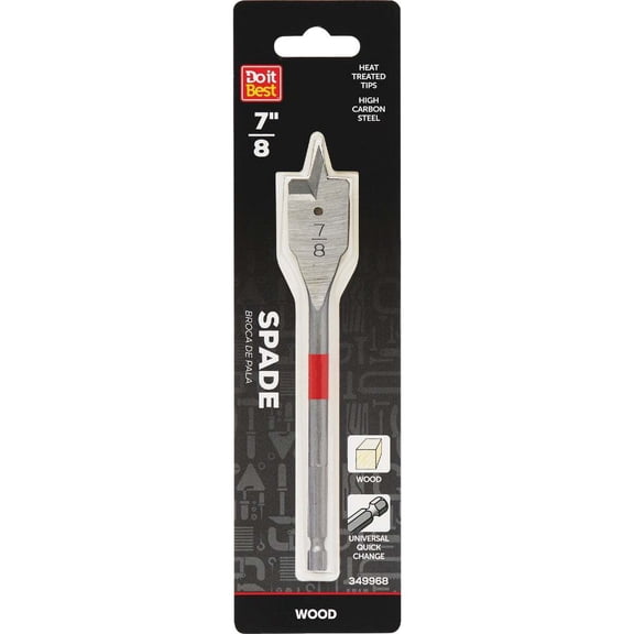 Do it Best 7/8 In. x 6-1/4 In. Spade Bit QJDIB-SB-010