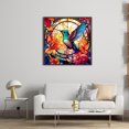 thumbnail image 3 of Hilo Algodón Bordado Punto Cruz Pájaro Vitral Con 11CT 40x40cm, 3 of 9
