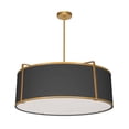 thumbnail image 4 of Dainolite Metal Contemporary 4 Light in Black and Gold, 4 of 4