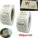 thumbnail image 3 of 500pcs Clear Merry Christmas Stickers Thank You Gifts Labels Xmas Seal Stickers, 3 of 4