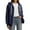 Dark Blue, variant on Women's Cozy Hooded Jacket For Casual Outings Winter Soft And Comfortable Layering For Everyday Wear And Relaxation