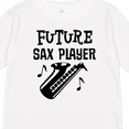 thumbnail image 4 of Inktastic Future Saxophone Player Sax Music Boys or Girls Long Sleeve Toddler T-Shirt, 4 of 5