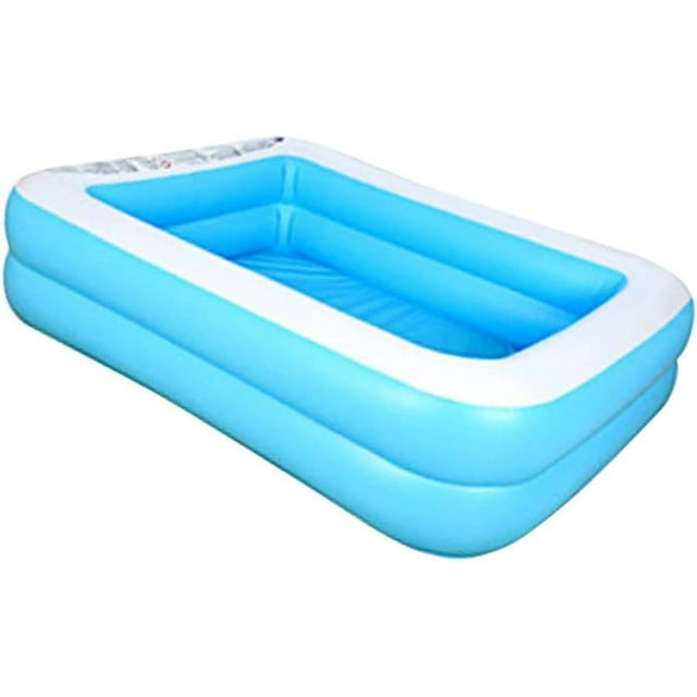Children Rectangle Swimming Pool Thick PVC Inflatable Summer Interaction Water Party Lounge For Garden Outdoor Yard