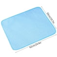 thumbnail image 3 of Summer Dog Cooling Mat,Washable Ice Silk Pad,Waterproof Pet Cooling Blanket,Anti Slip Indoor Dog Pad,Sofa Couch Cover Mat For Small Dogs Cats,Indoor Outdoor Floor Car Seats,M, 3 of 6