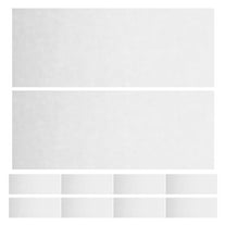 MLINS 100pcs Palette Paper for Acrylic Painting Refill Pack Pallet Paper for Stay Wet Palette for Painting Miniatures Model White