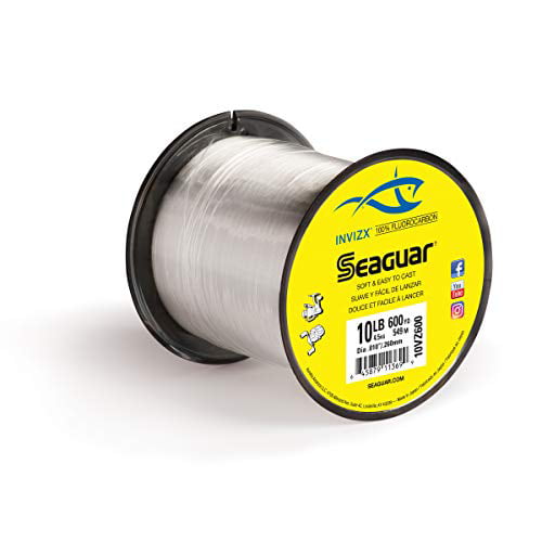Seaguar Invizx Freshwater 100% Fluorocarbon Fishing Line, 42% OFF