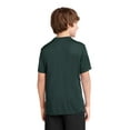 thumbnail image 2 of Port & Company Youth Performance Tee-L (Dark Green), 2 of 6
