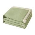 thumbnail image 2 of Linnome Summer Quilt Double Layer Washed Breathable Lightweight Soft Cool for Bed 78.74x59.06in, 2 of 6