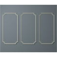 thumbnail image 5 of Ekena Millwork 31"W x 62"H Oxford Smooth Panel Moulding Kit (Triple Panel), 5 of 10
