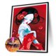 thumbnail image 2 of 5D DIY Geisha taladro redondo completo mosaico diamante pintura imagen artes decorativas Tmvgtek decoración de arte en el hogar, 2 of 9