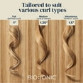 thumbnail image 2 of Bio Ionic Long Barrel Styler, 1" Curling Iron, Curling Wand, Adjustable Heat Hair Curler, 2 of 7
